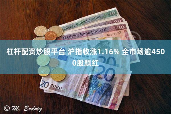 杠杆配资炒股平台 沪指收涨1.16% 全市场逾4500股飘红