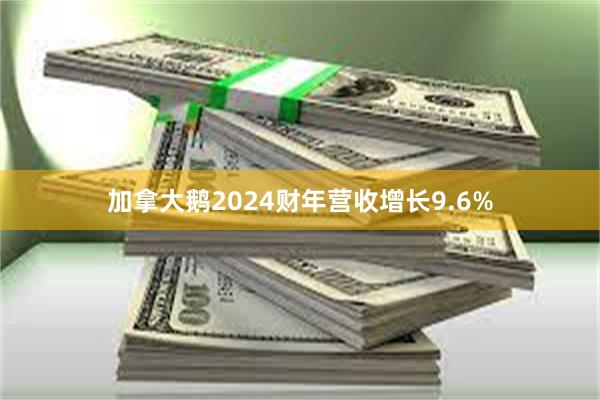 加拿大鹅2024财年营收增长9.6%